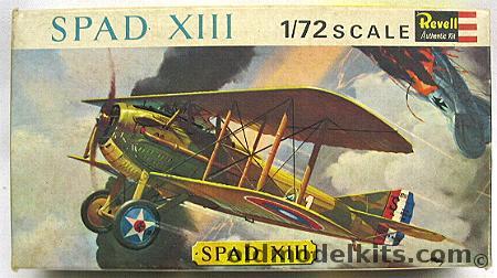 Revell 1/72 Spad XIII - Great Britain Issue, H627 plastic model kit